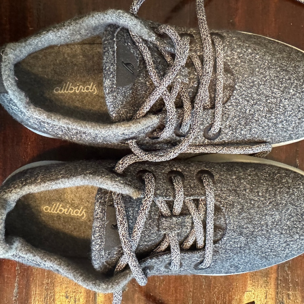 Allbirds Wool Runners – Men’s Size 8 – Gray